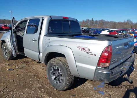 2007 Toyota Tacoma Base V6 z USA, uszkodzony, nr VIN 5TELU42N67Z343391
